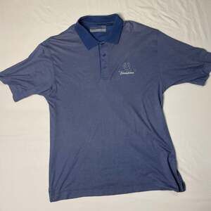 Indianapolis Colts Super Bowl XLI Champions Polo Shirt Men’s Large Blue